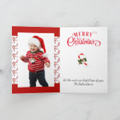 Cartes Pour Fêtes Annuelles 3 Photos Fenêtre Flocon de neige superposition Joy (Intérieur)