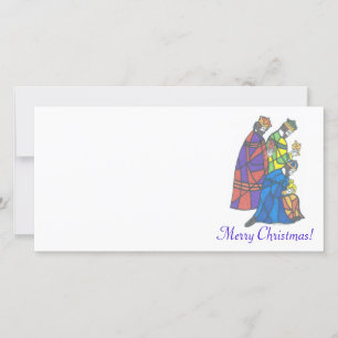 Cartes Pour Fêtes Annuelles 3 rois, Joyeux Noël !