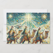 Cartes Pour Fêtes Annuelles 3 sages (Devant)