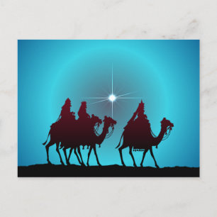 Cartes Pour Fêtes Annuelles 3 WISEMEN & STAR by SHARON SHARPE