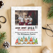 Cartes Pour Fêtes Annuelles 3rd Time's The Charm | 2022 Funny Holiday Photo