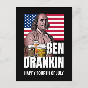 Cartes Pour Fêtes Annuelles 4 juillet BEN DRANKIN