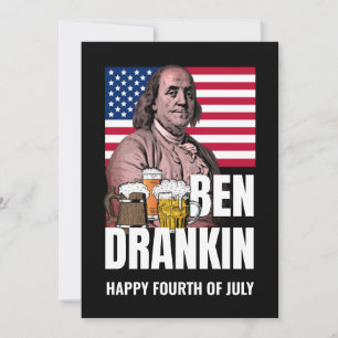 Cartes Pour Fêtes Annuelles 4 juillet BEN DRANKIN