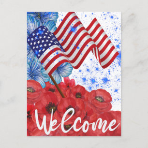Cartes Pour Fêtes Annuelles 4 juillet d'accueil
