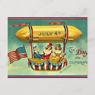 Cartes Pour Fêtes Annuelles 4 juillet - Le jour que nous célébrons