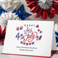 4 juillet Realtor Merci et marketing de référence
