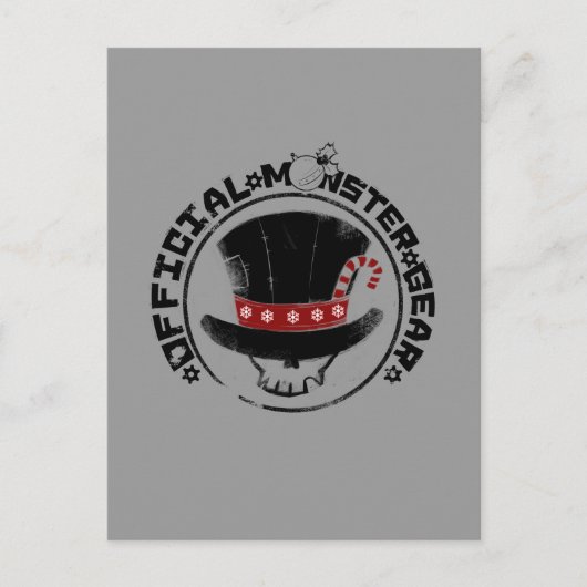 Cartes Pour Fêtes Annuelles 4 petits monstres - logo de vacances d'Andy (Devant)