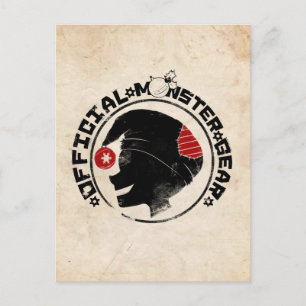 Cartes Pour Fêtes Annuelles 4 petits monstres - logo de vacances de Nigel