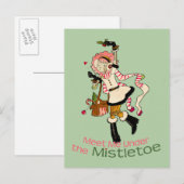 Cartes Pour Fêtes Annuelles 4 petits monstres - vacances de Nessa (Devant / Derrière)