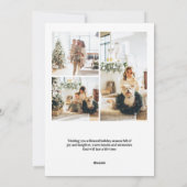 Cartes Pour Fêtes Annuelles 4 Photo oh Quel Noël Amusant (Dos)