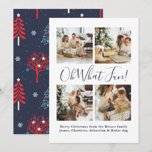 Cartes Pour Fêtes Annuelles 4 Photo oh What Fun Nordic Christmas