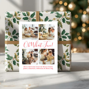 Cartes Pour Fêtes Annuelles 4 Photo oh What Fun Nordic Christmas