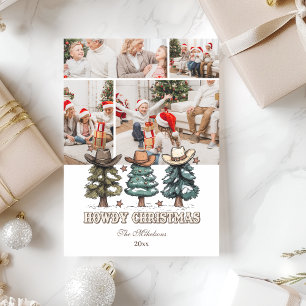 Cartes Pour Fêtes Annuelles 4 photo Western Bienvenue Noël