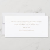 Cartes Pour Fêtes Annuelles 4 Photos Bande Photo Gold Script Joyeux Noël (Dos)