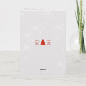 Cartes Pour Fêtes Annuelles 4 Photos de famille Collage Noël Joyeux Fêtes (Dos)