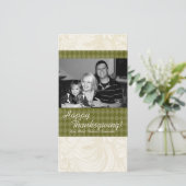 Cartes Pour Fêtes Annuelles 4x8 Autumn Tree Folio PHOTO Thanksgiving Card (Debout devant)