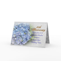50e anniversaire vow renouvellement hydrangeas ble
