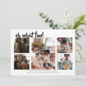 Cartes Pour Fêtes Annuelles 5 Photo Oh Quel Fun Noël (Debout devant)