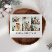 Cartes Pour Fêtes Annuelles 5 Photos Rustique Simple Budget minimal Noël