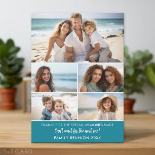 Cartes Pour Fêtes Annuelles 5 Photos - Souvenirs de réunion de famille