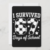 Cartes Pour Fêtes Annuelles 67 Jours d'école, Parcours de mère de basketteuse (Devant)