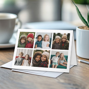 Cartes Pour Fêtes Annuelles 6 Collage photo les plus belles fêtes Noir Blanc