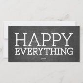 Cartes Pour Fêtes Annuelles 6 Collage photo - Tableau noir de Noël (Dos)