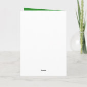 Cartes Pour Fêtes Annuelles 6 Photo - Vœux chaleureux Ornements d'arbre de Noë (Dos)