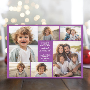 Cartes Pour Fêtes Annuelles 6 Photos - Souvenirs de réunion de famille