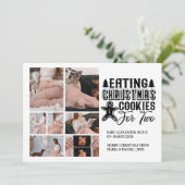 Cartes Pour Fêtes Annuelles 7 Cookies de Noël photo pour 2 Grossesse (Debout devant)