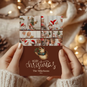 Cartes Pour Fêtes Annuelles 7 Photo Western Cowboy Casquette Noël