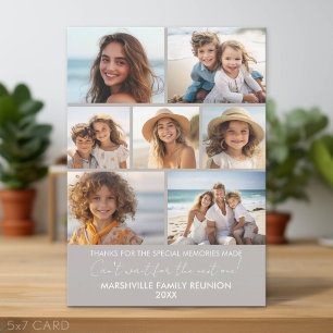 Cartes Pour Fêtes Annuelles 7 Photos - Souvenirs de réunion de famille
