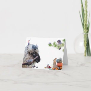 Cartes Pour Fêtes Annuelles #7 Profitez de l'abondance de la terre : Joyeux Th