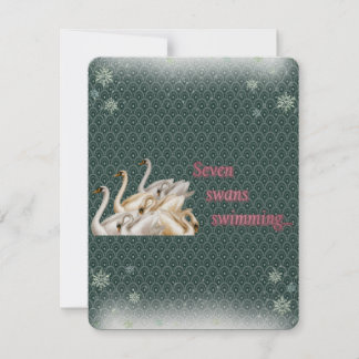 Cartes Pour Fêtes Annuelles 7e Jour de Noël...