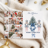 Cartes Pour Fêtes Annuelles 8 Photo Blue Chinoiserie Nutcracker Noël