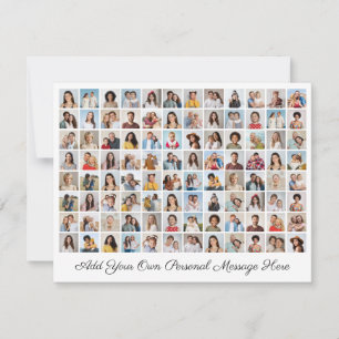 Cartes Pour Fêtes Annuelles 96 Photo Collage Ajoutez Votre Propre Salutation