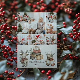 Cartes Pour Fêtes Annuelles 9 Noël rustique neutre