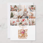 Cartes Pour Fêtes Annuelles 9 Photo Cute pain d'épices Joyeux Noël (Devant)