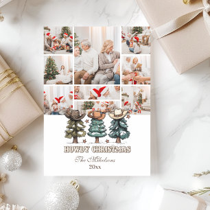 Cartes Pour Fêtes Annuelles 9 photo Noël Western Howdy