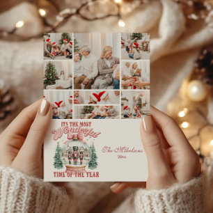 Cartes Pour Fêtes Annuelles 9 Photo Pink Nutcracker Christmas Wonderland Gloss