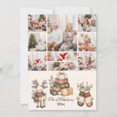 Cartes Pour Fêtes Annuelles 9 Rustic Neutral Christmas (Devant)
