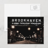 Cartes Pour Fêtes Annuelles A Brookhaven Mississippi (Devant / Derrière)