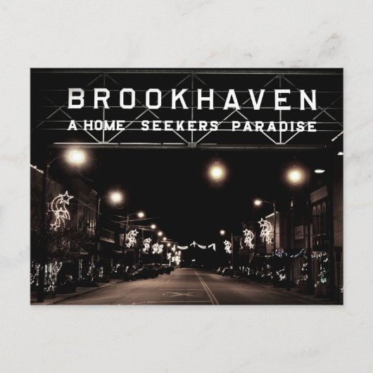 Cartes Pour Fêtes Annuelles A Brookhaven Mississippi (Devant)
