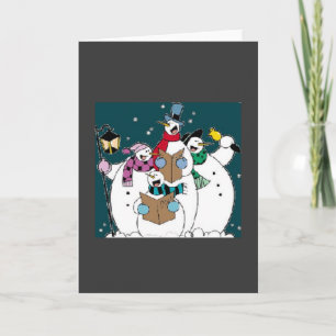 Cartes Pour Fêtes Annuelles A caroling we