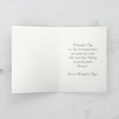 Cartes Pour Fêtes Annuelles À Celui que j'aime. Saint-Valentin (Intérieur)