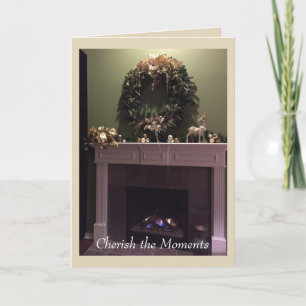 Cartes Pour Fêtes Annuelles "A Christmas Card" 5 x 7 Greeting Card
