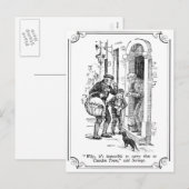 Cartes Pour Fêtes Annuelles A Christmas Carol : Pourquoi, C'est Impossible (Devant / Derrière)