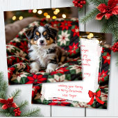 Cartes Pour Fêtes Annuelles A Cute Festive Papillon Personalized Christmas