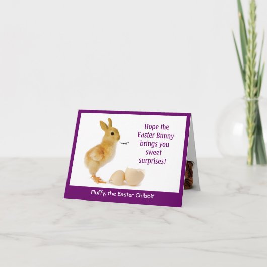 Cartes Pour Fêtes Annuelles A Fun, Slightly Twisted Easter (Devant)