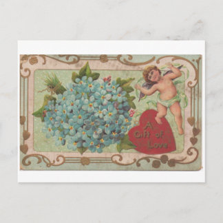 Cartes Pour Fêtes Annuelles A Gift of Love Antique Valentine